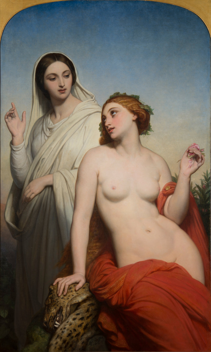 ความรักจากสวรรค์และโลก - Ary Scheffer