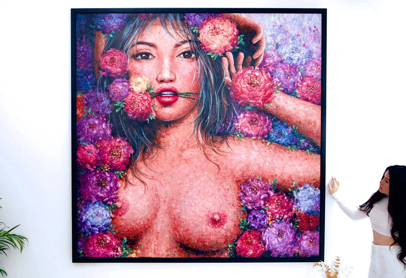 ความรักที่เบ่งบาน | 200x200ซม.