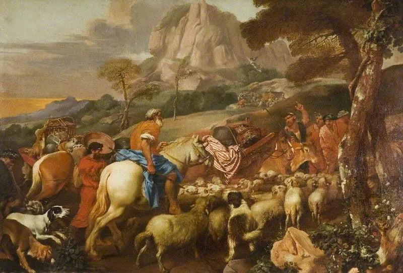 L'ange apparaissant aux bergers - Giovanni Benedetto Castiglione