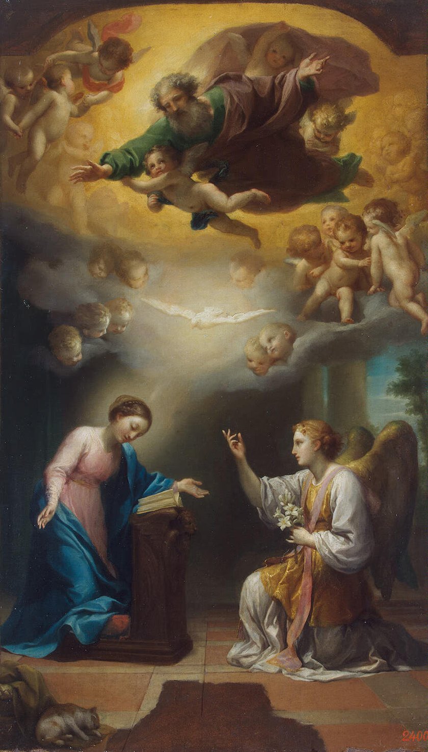 L’Annonciation - Anton Raphael Mengs - Alpha Reproduction
