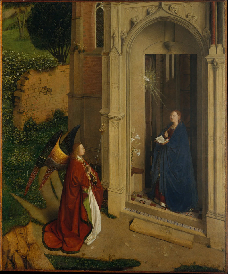 ประกาศข่าวสารของพระแม่มารีย์ Friedsam - Petrus Christus