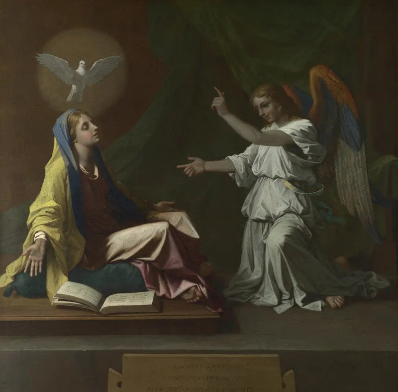 ประกาศข่าวดี - Nicolas Poussin
