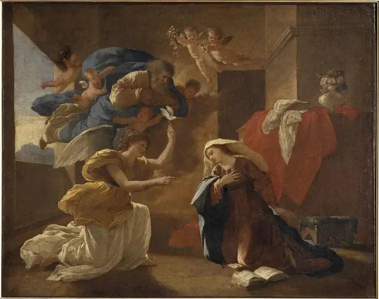 ประกาศข่าวดี - Nicolas Poussin