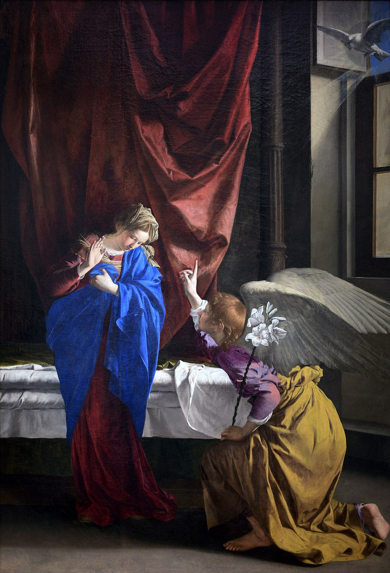 ประกาศข่าวดี - Orazio Gentileschi