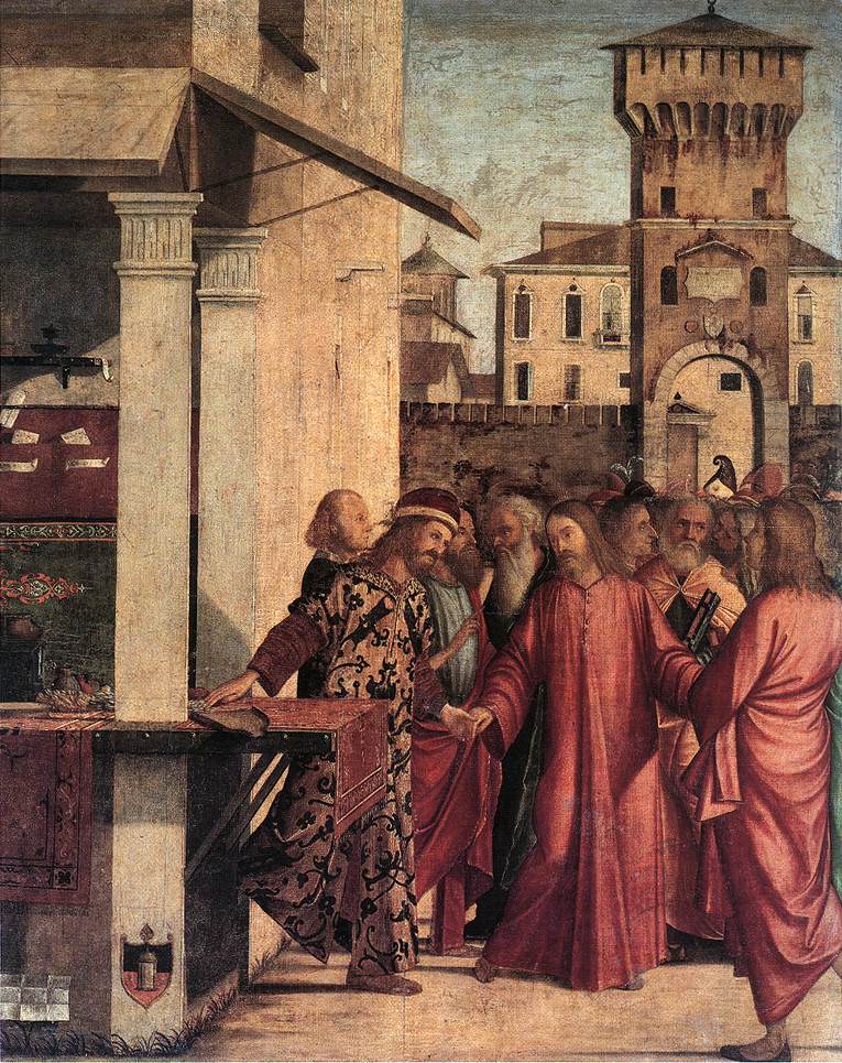 เสียงเรียกของมัทธิว - Vittore Carpaccio
