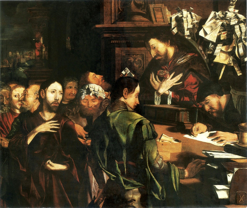 เสียงเรียกของนักบุญแมทธิว - Marinus van Reymerswale