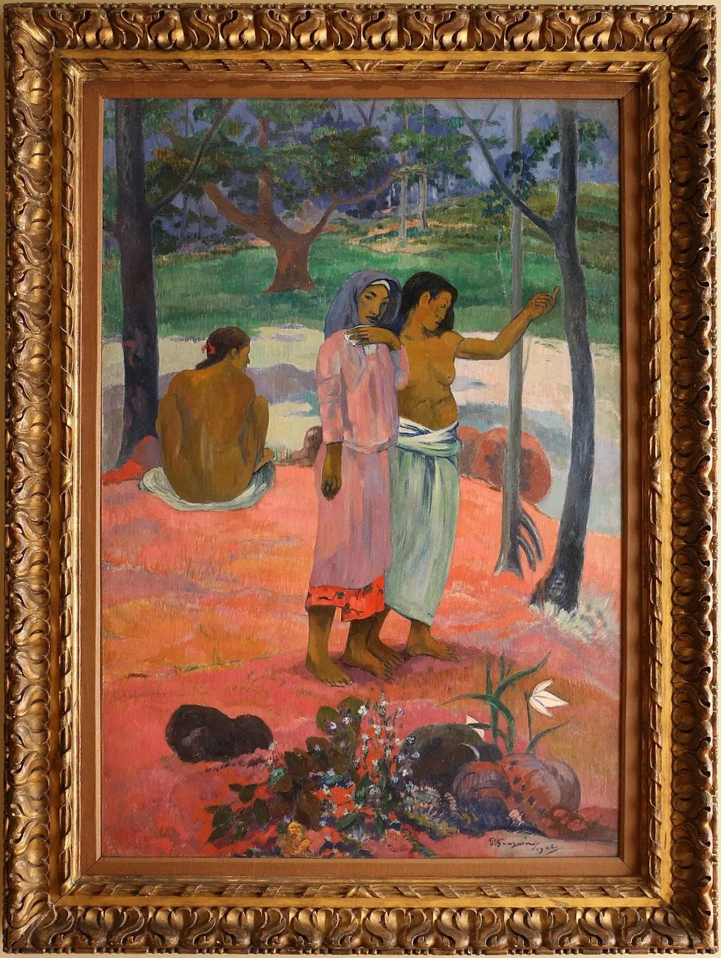 L'Appel - Paul Gauguin image 2 copie de tableau peinte à la main