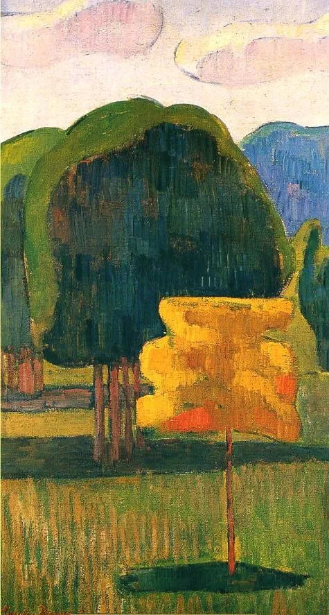 ต้นไม้สีเหลือง - Émile Bernard