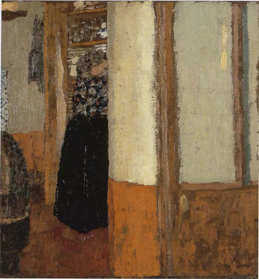 L'armoire à linge - Édouard Vuillard image 1 reproduction de peinture à l’huile