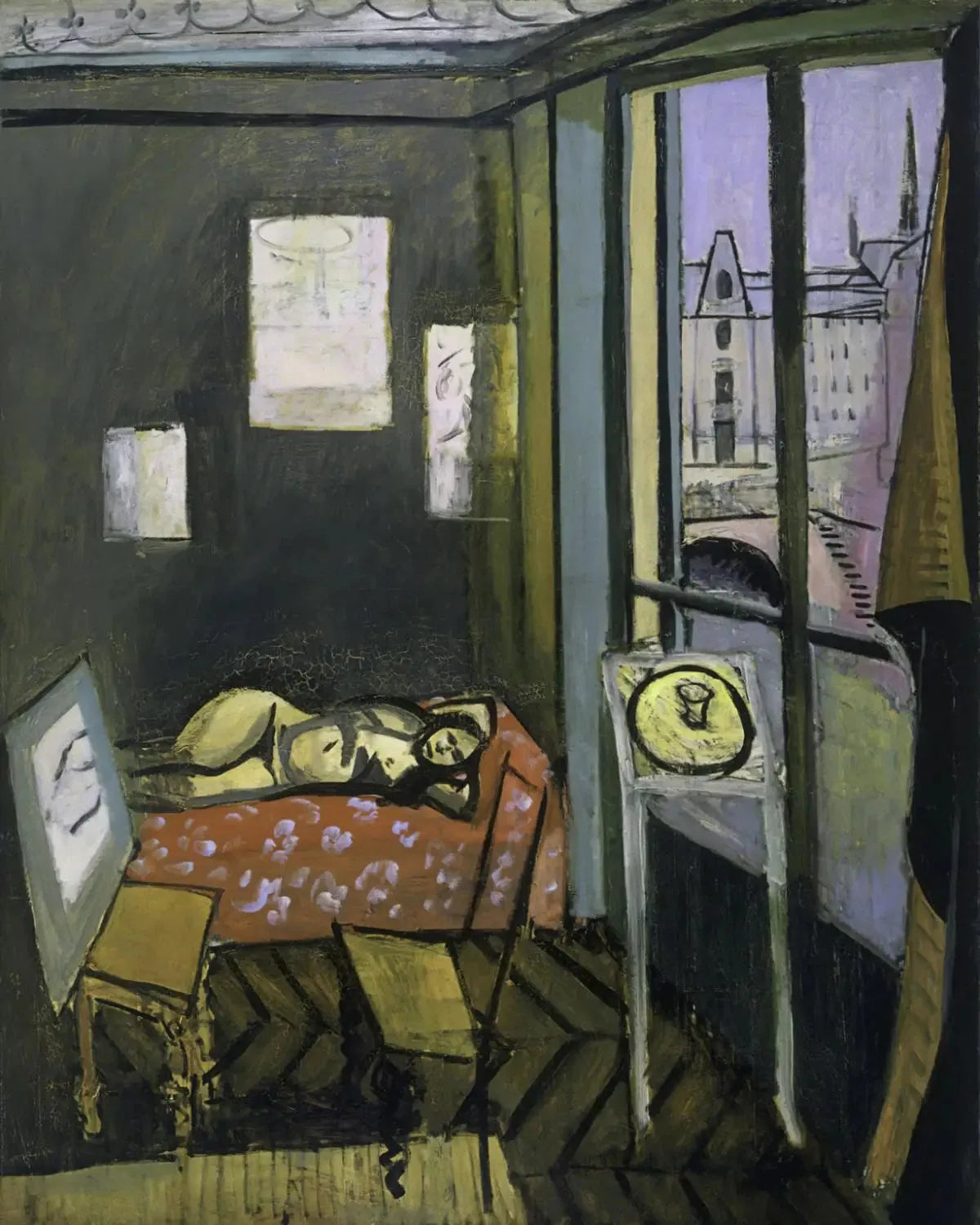 L'Atelier, quai Saint-Michel - Henri Matisse image 1 tableau peint à l’huile sur toile