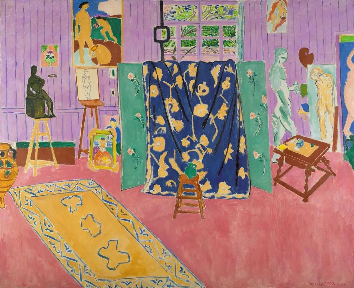 L'Atelier rose - Henri Matisse image 1 reproduction artisanale de tableau