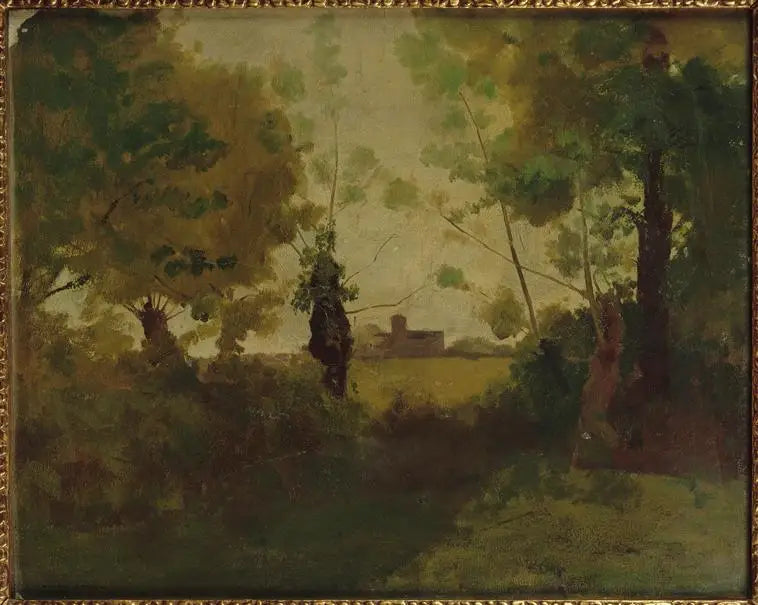 L'Automne en Médoc - Odilon Redon image 1 reproduction artisanale de tableau