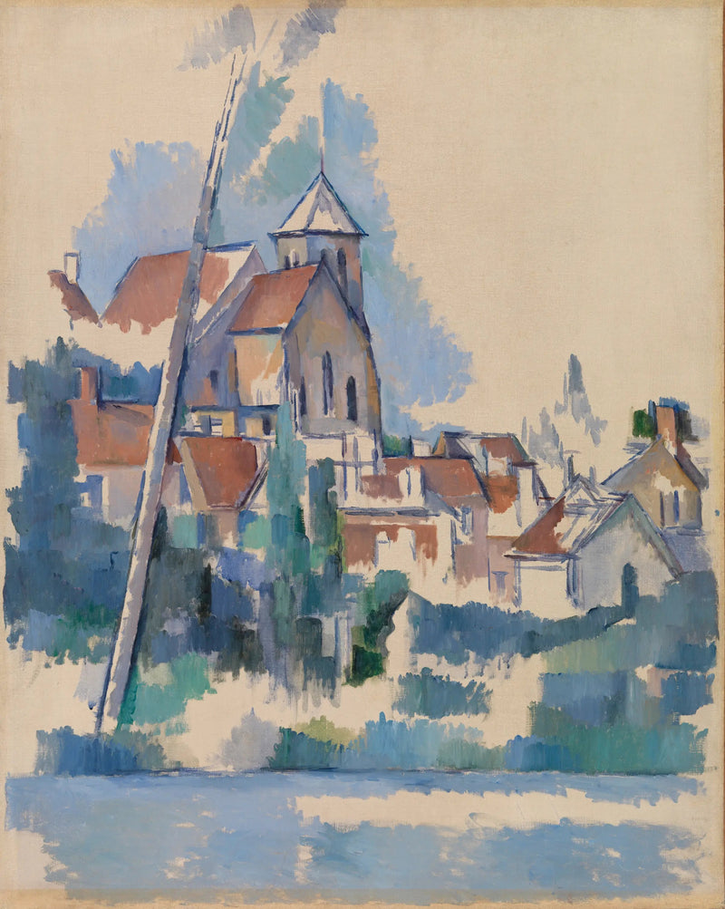 โบสถ์แห่งมงตินี-ซูร์-ลัวง - Paul Cézanne