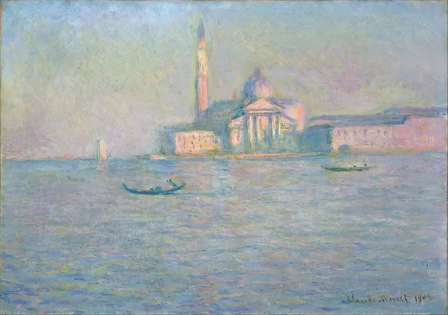 โบสถ์ซานจอร์โจ มัจโจเร ที่เวนิส - Claude Monet