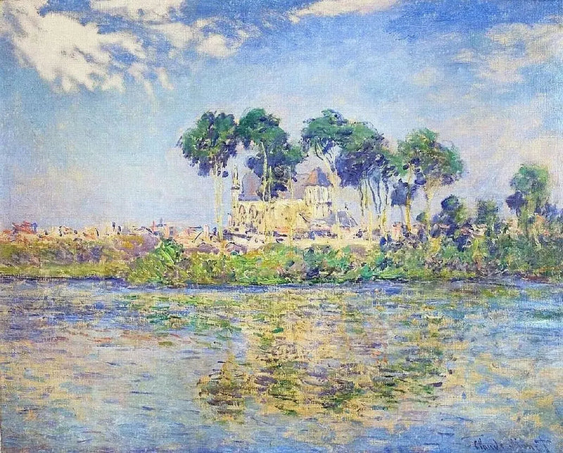 โบสถ์แห่งแวร์นง - Claude Monet