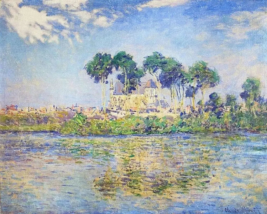 โบสถ์แห่งแวร์นง - Claude Monet