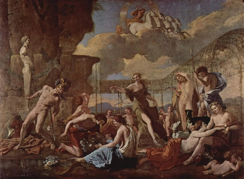 อาณาจักรแห่งดอกไม้ - Nicolas Poussin
