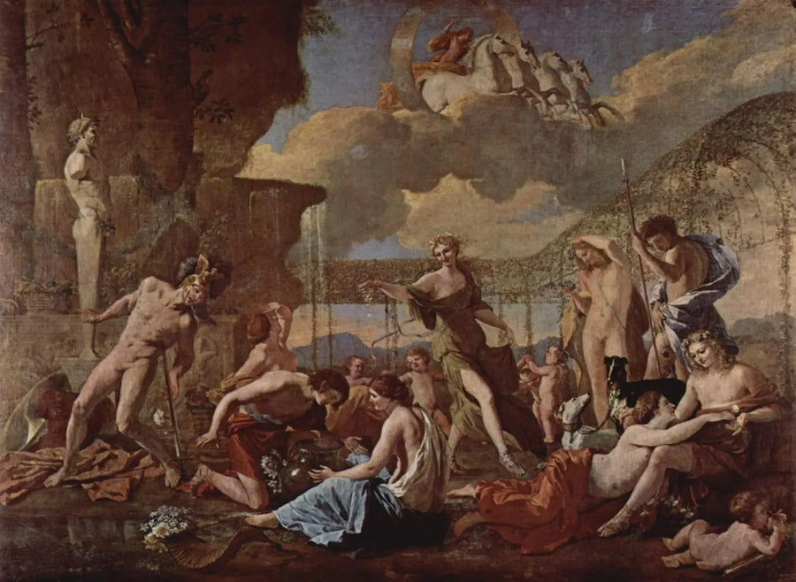 อาณาจักรแห่งดอกไม้ - Nicolas Poussin