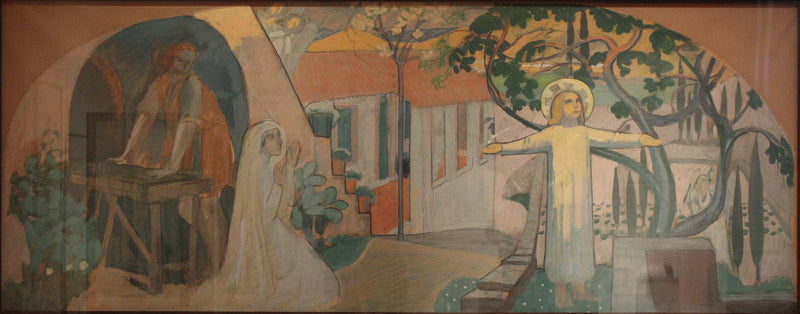 L'Enfance du Christ - Maurice Denis
เด็กในวัยเด็กของพระคริสต์ - มอริซ เดนิส