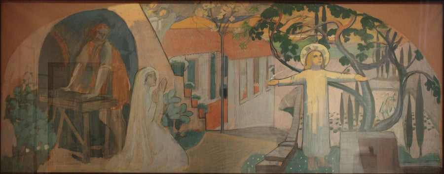 L'Enfance du Christ - Maurice Denis
เด็กในวัยเด็กของพระคริสต์ - มอริซ เดนิส