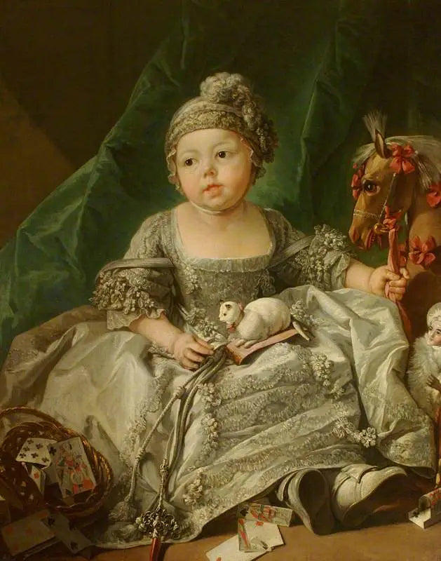 เด็กดยุคแห่งมงต์เปนเซียร์ โดย François Boucher (ในอนาคตคือ Philippe Égalité) - François Boucher