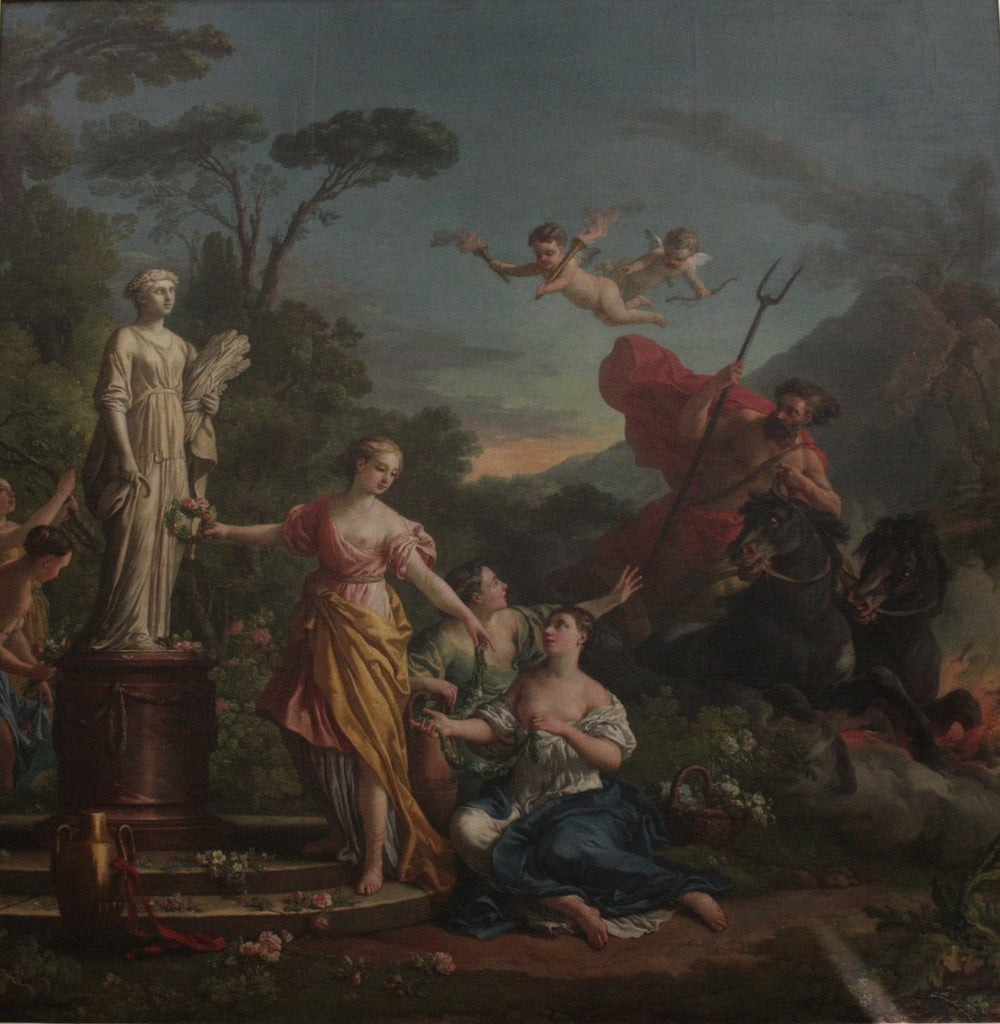 L'Enlèvement de Proserpine - Joseph-Marie Vien image 1 reproduction de peinture à l’huile