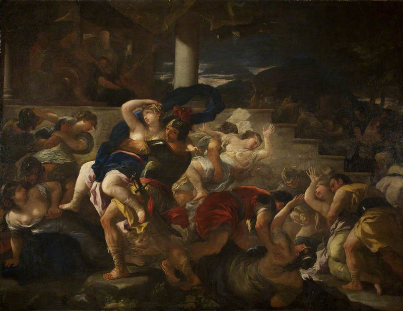 การลักพาตัวของ Sabines - Luca Giordano