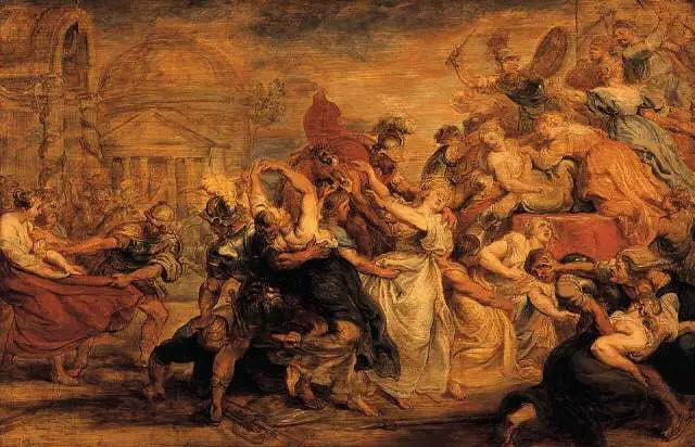 การลักพาตัวของ Sabines - ปีเตอร์ พอล รูเบนส์