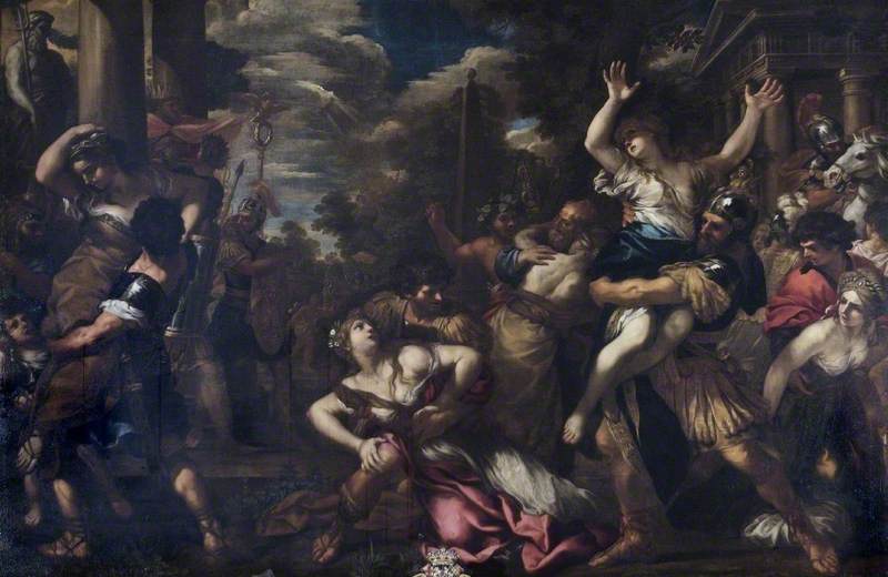 การลักพาตัวของ Sabines - Pietro da Cortona