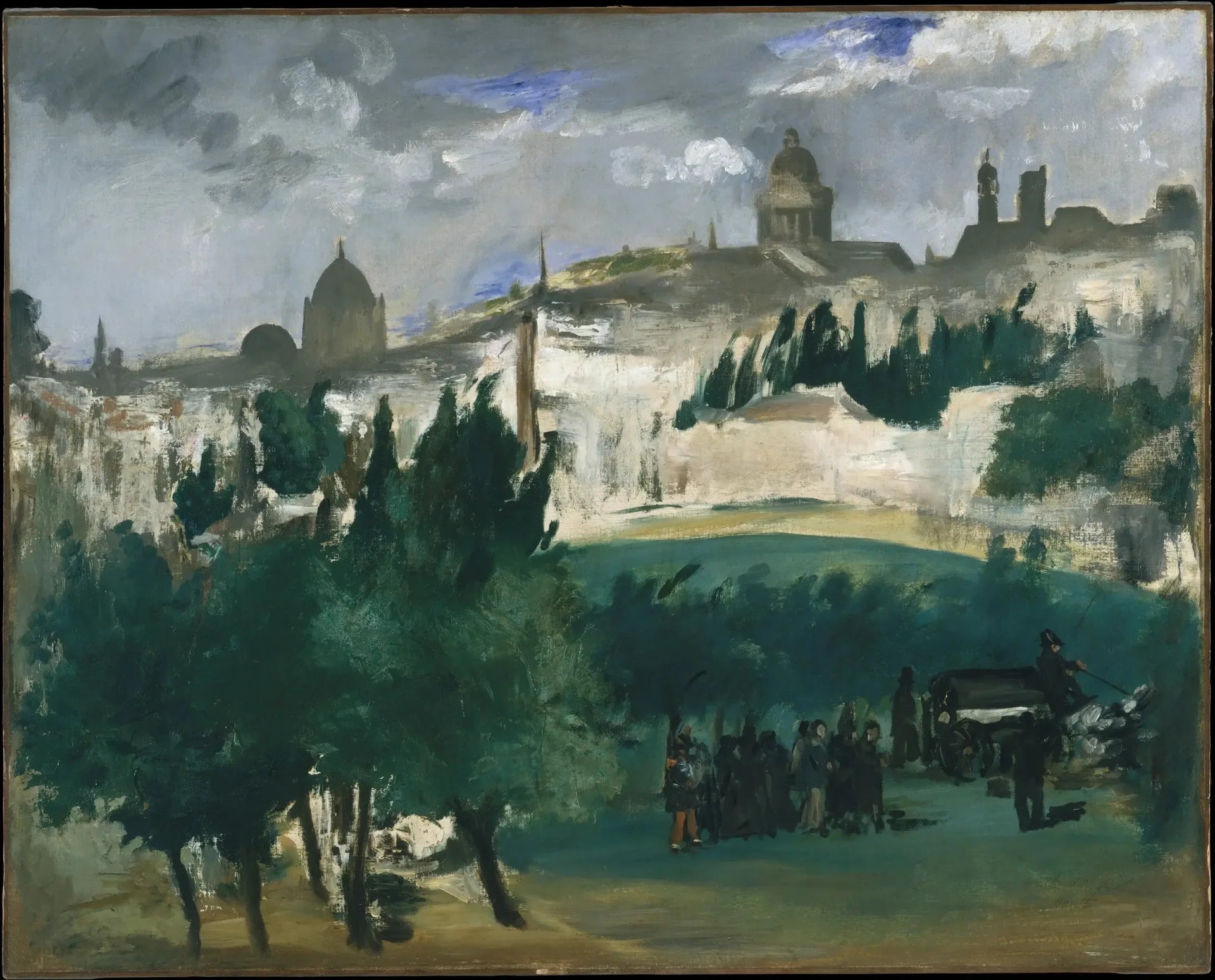 L'Enterrement - Édouard Manet image 1 tableau peint à l’huile sur toile