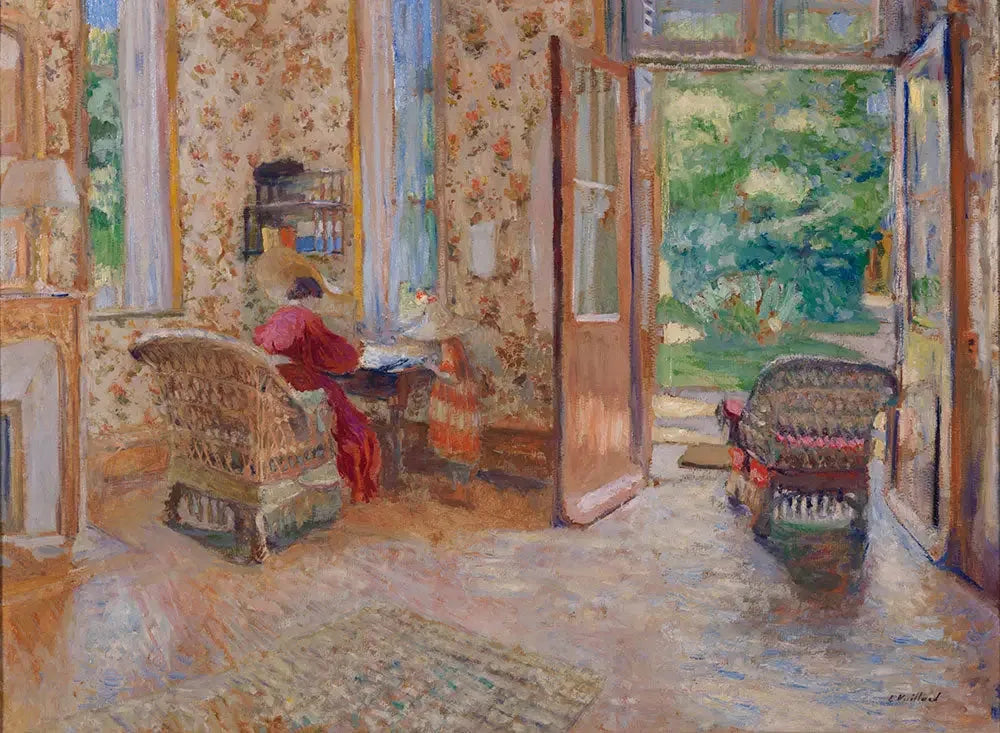 L’entrée de la ville - Édouard Vuillard image 1 copie de tableau peinte à la main