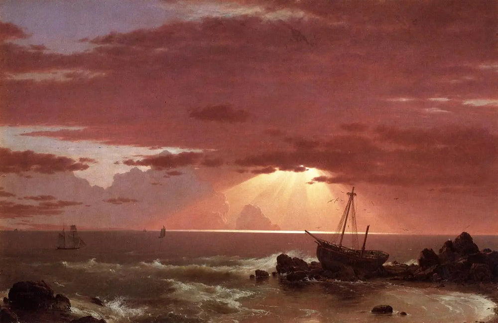 L’Épave - Frederic Edwin Church - Alpha Reproduction
