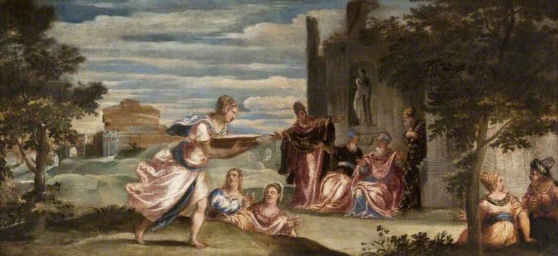 ภาพวาดทดสอบของ Tuccia - Jacopo Tintoretto