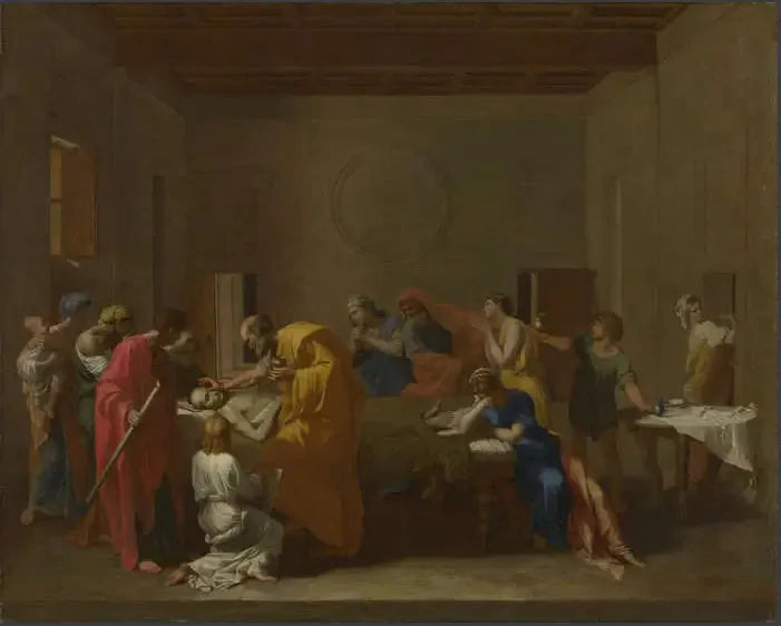 การอภัยโทษขั้นสุดท้าย - Nicolas Poussin