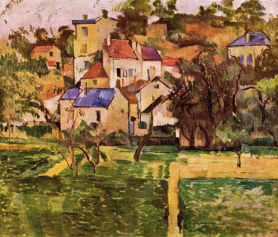 L'Hermitage ที่ Pontoise - Paul Cézanne