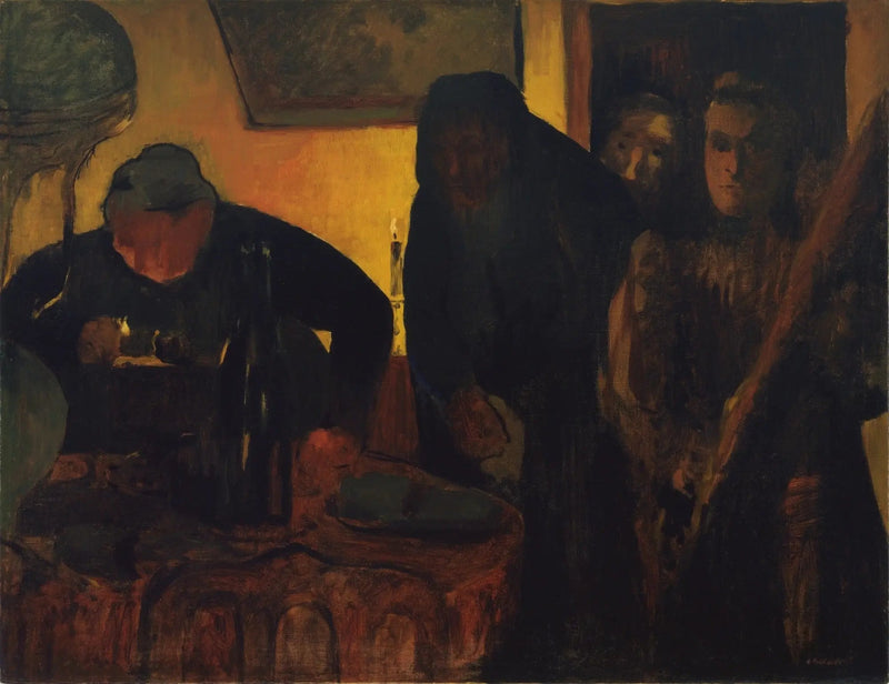 เวลาอาหารค่ำ - Édouard Vuillard