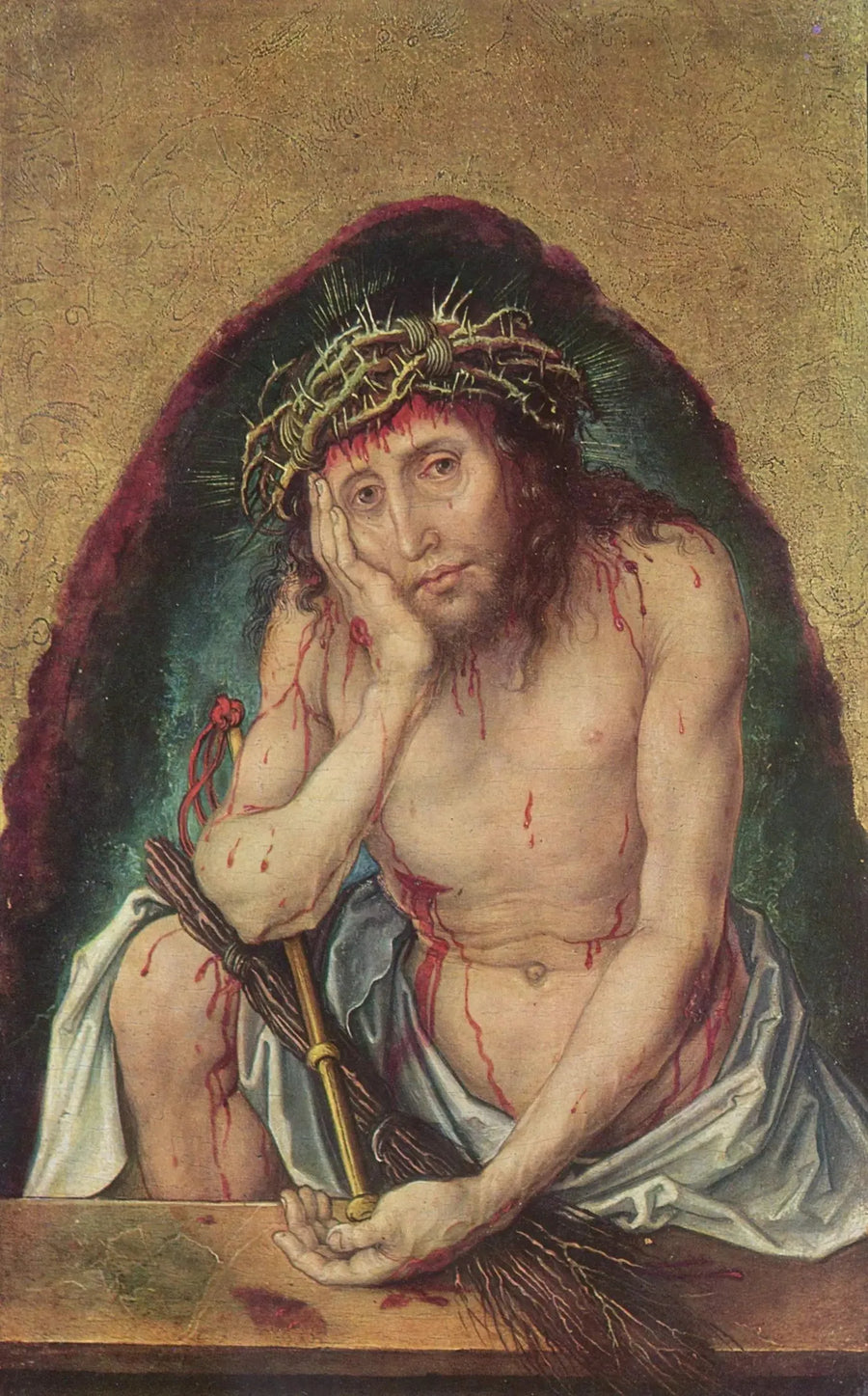 L'Homme de douleurs - Albrecht Dürer image 1 tableau peint à l’huile sur toile
