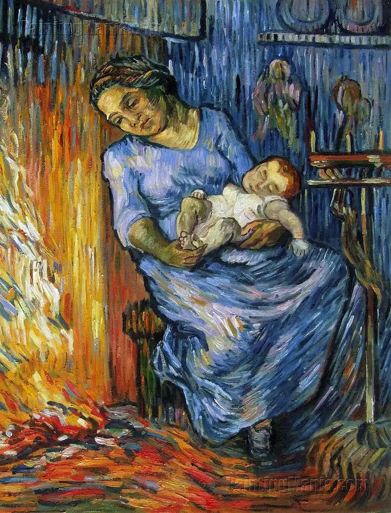 ชายคนหนึ่งอยู่กลางทะเล - Vincent van Gogh