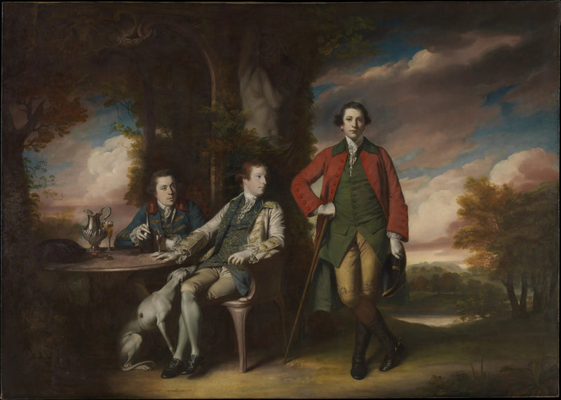 เกียรติคุณ Henry Fane (1739–1802) พร้อมกับ Inigo Jones และ Charles Blair - Joshua Reynolds
