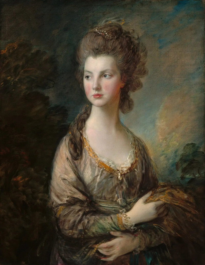 คุณผู้หญิงเกียรติยศ Mme Thomas Graham - Thomas Gainsborough