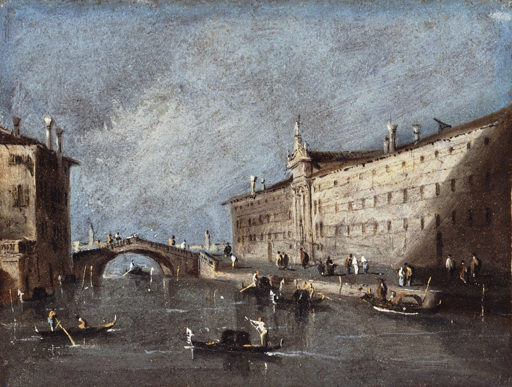L’Île S. Cristoforo di Murano - Francesco Guardi - Alpha Reproduction