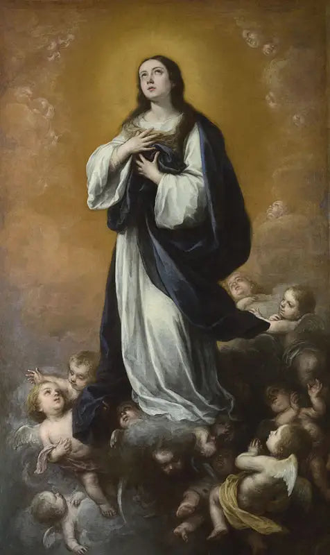 L'Immaculée Conception de la Vierge - Bartolomé Esteban Murillo image 1 reproduction d’œuvre d’art à l’huile