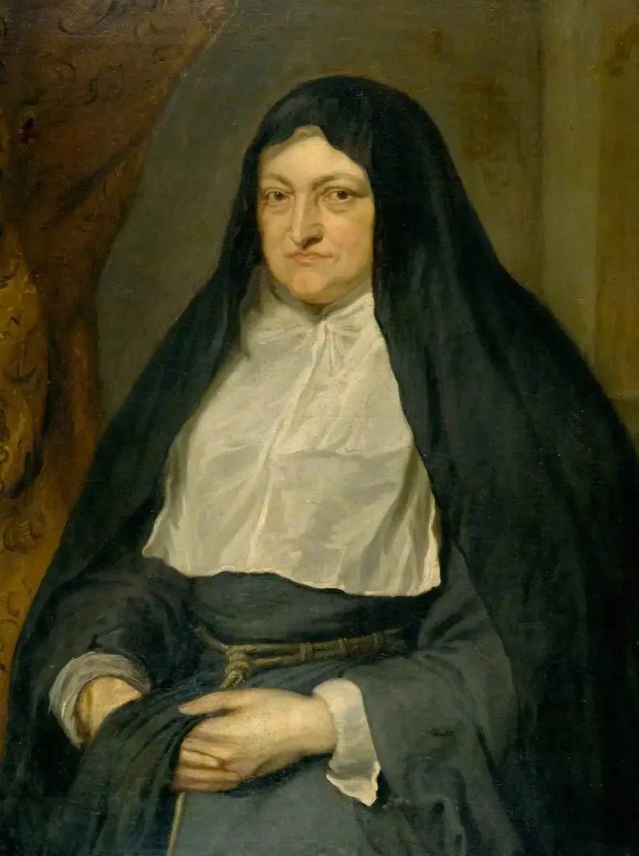 L'infante Isabelle Claire Eugénie (1566–1633), archiduchesse d'Autriche et régente des Pays-Bas - Antoine van Dyck image 1 reproduction réalisée par Alpha Reproduction