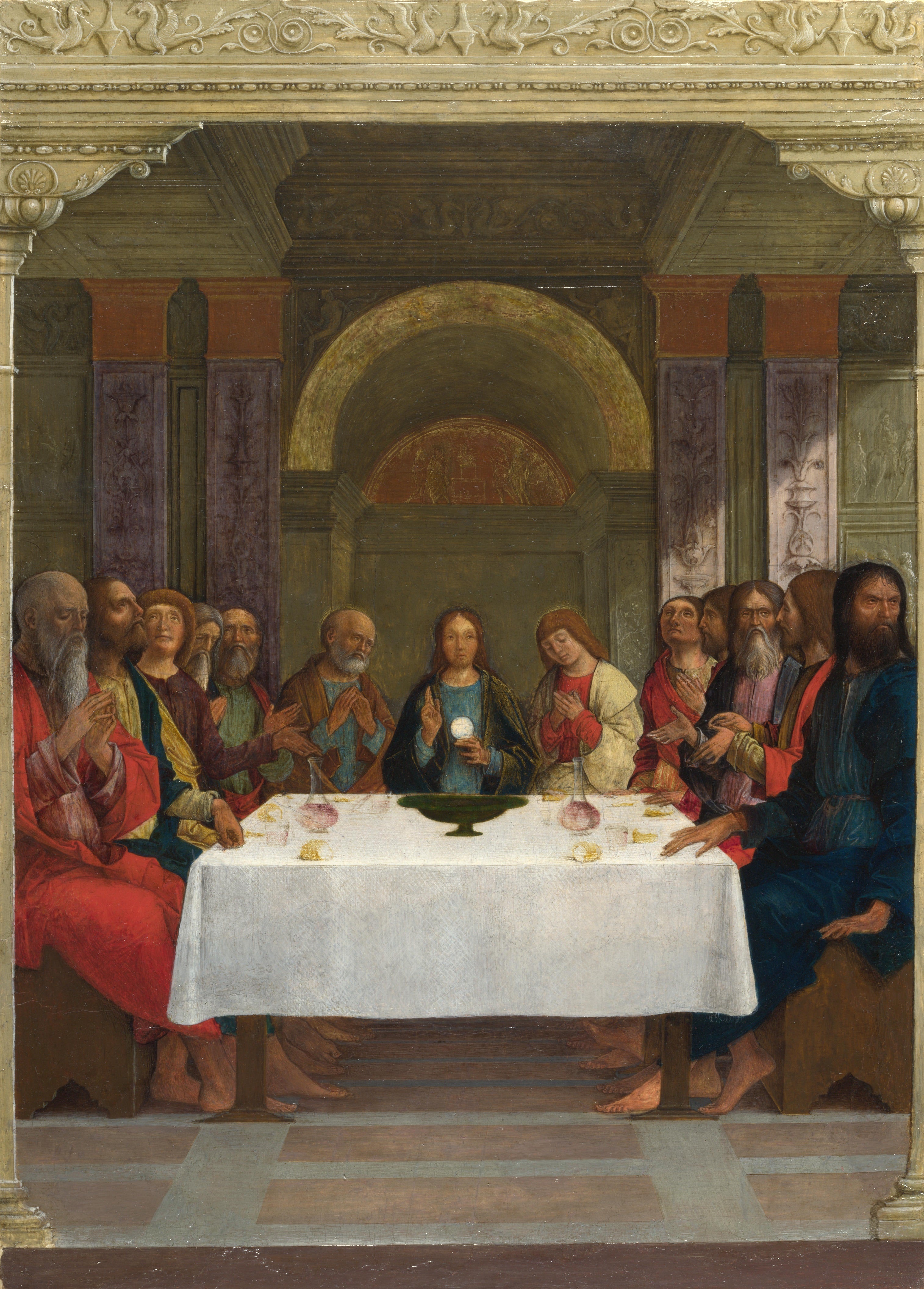 L’institution de l’Eucharistie - Ercole de’ Roberti - Alpha Reproduction