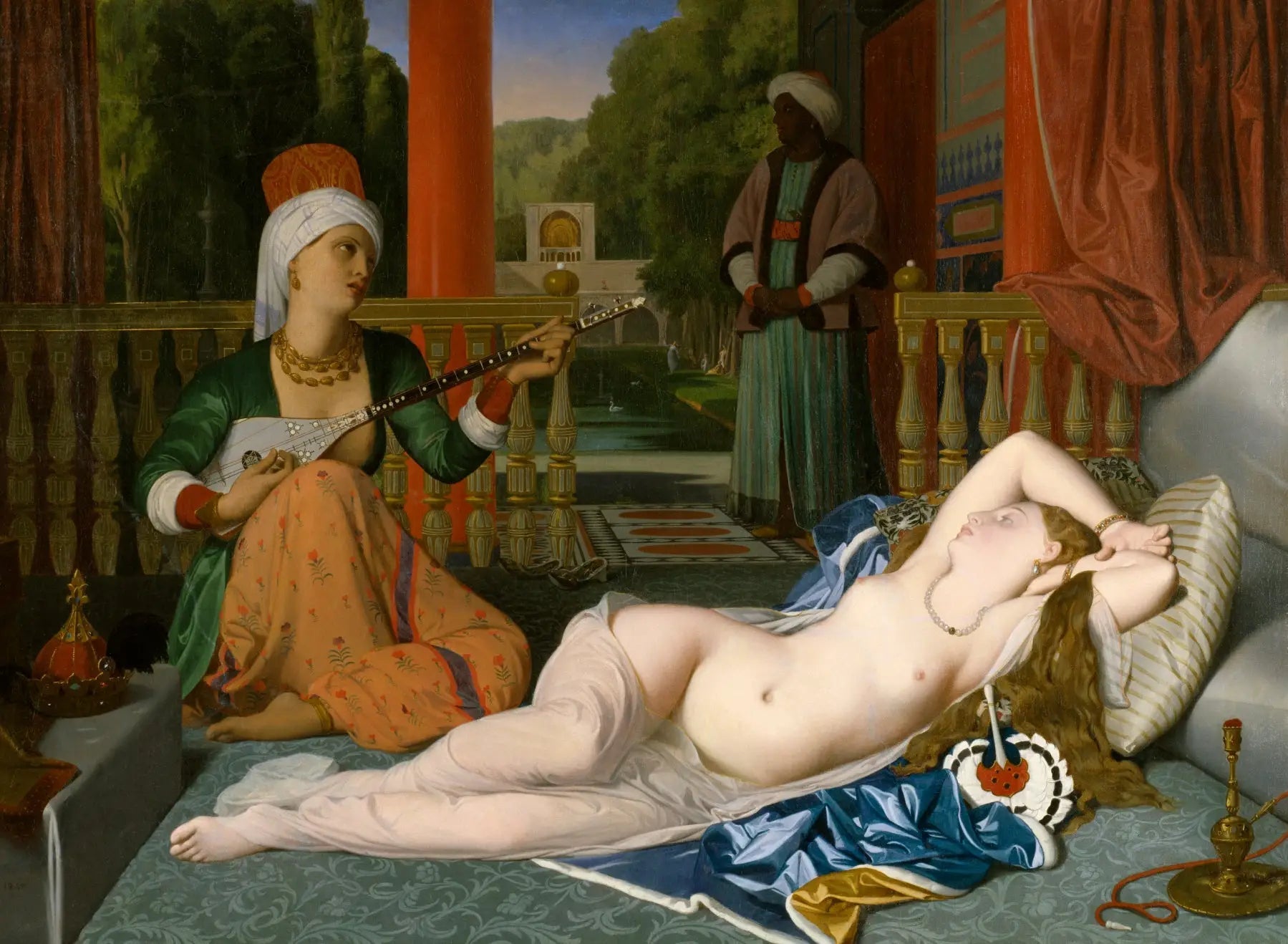 L’Odalisque à l’esclave - Jean-Auguste-Dominique Ingres - Alpha Reproduction