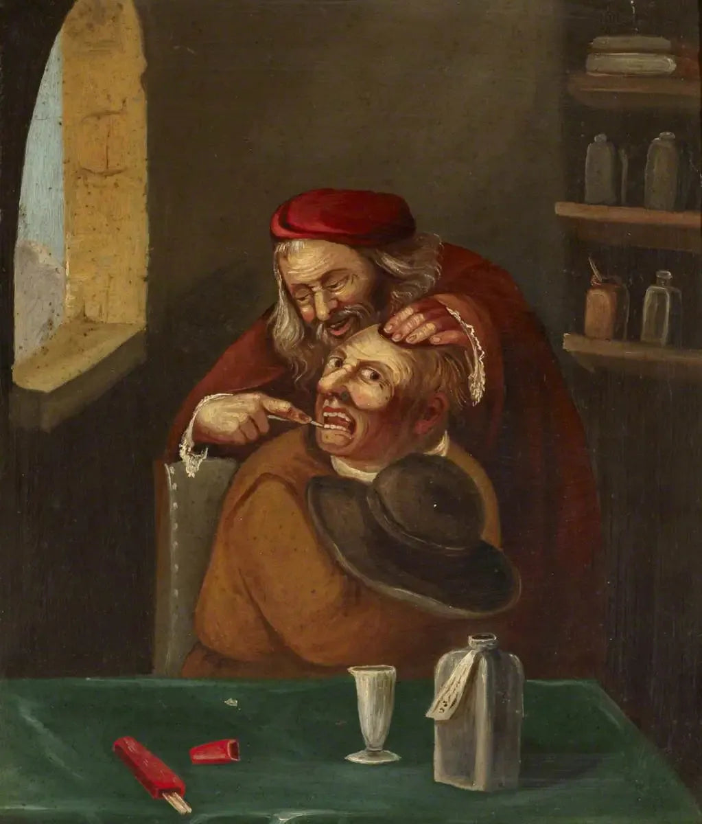 L'opération inutile - David Teniers le Jeune image 1 tableau peint à l’huile sur toile