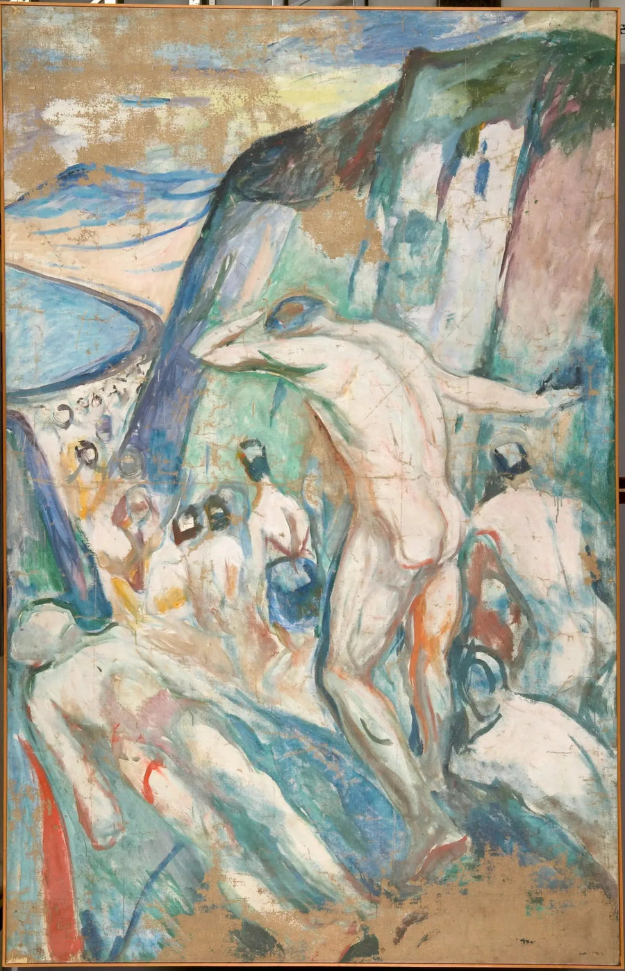 พายุ: ด้านขวา - เอ็ดวาร์ด มุนช์