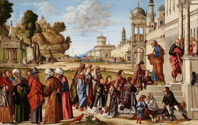 การบูชาของนักบุญเซนต์เอเตียน - Vittore Carpaccio
