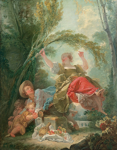 La Balançoire - Jean-Honoré Fragonard - Alpha Reproduction