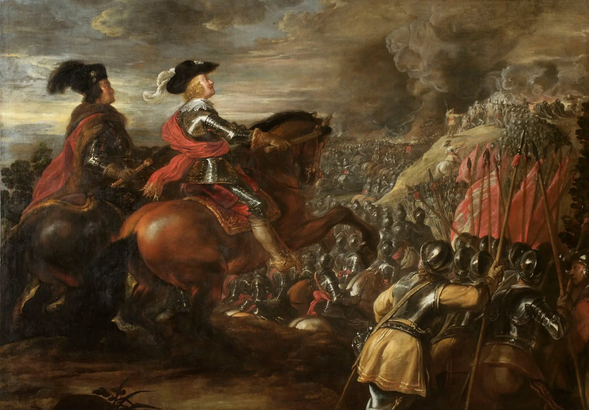La bataille de Nördlingen, 1634 - Peter Paul Rubens image 1 reproduction artisanale de tableau